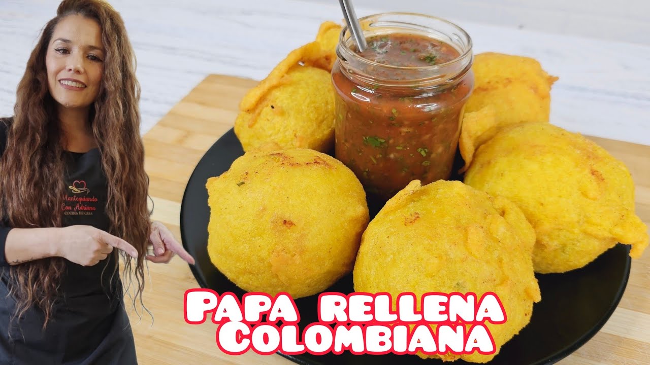 Cómo hacer PAPA RELLENA 🍗🍘 de pollo FÁCILES Y deliciosas! te van a ENCANTAR 😋