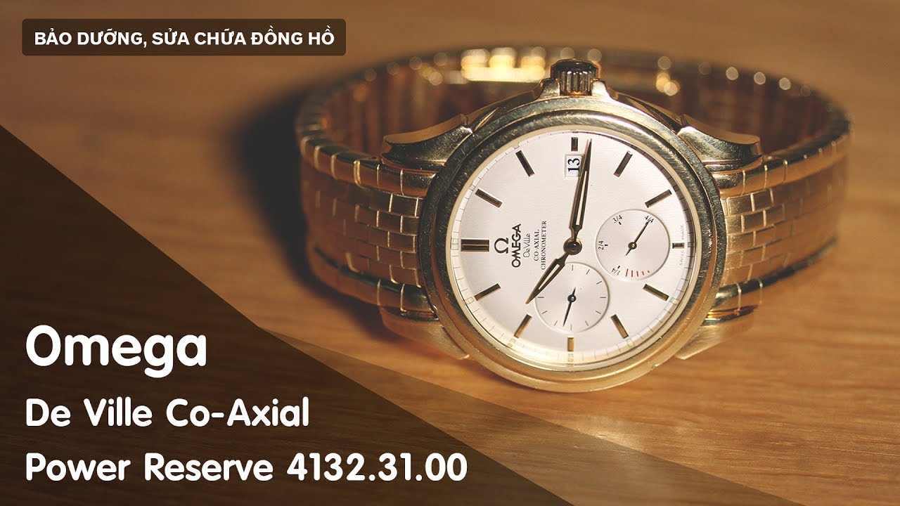 Bảo dưỡng đồng hồ Omega De Ville Co-Axial 4132.31.00 |Benhviendongho.com