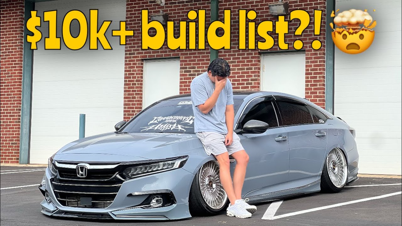 Full Build Breakdown On My 2022 Honda Accord Sport 2.0t