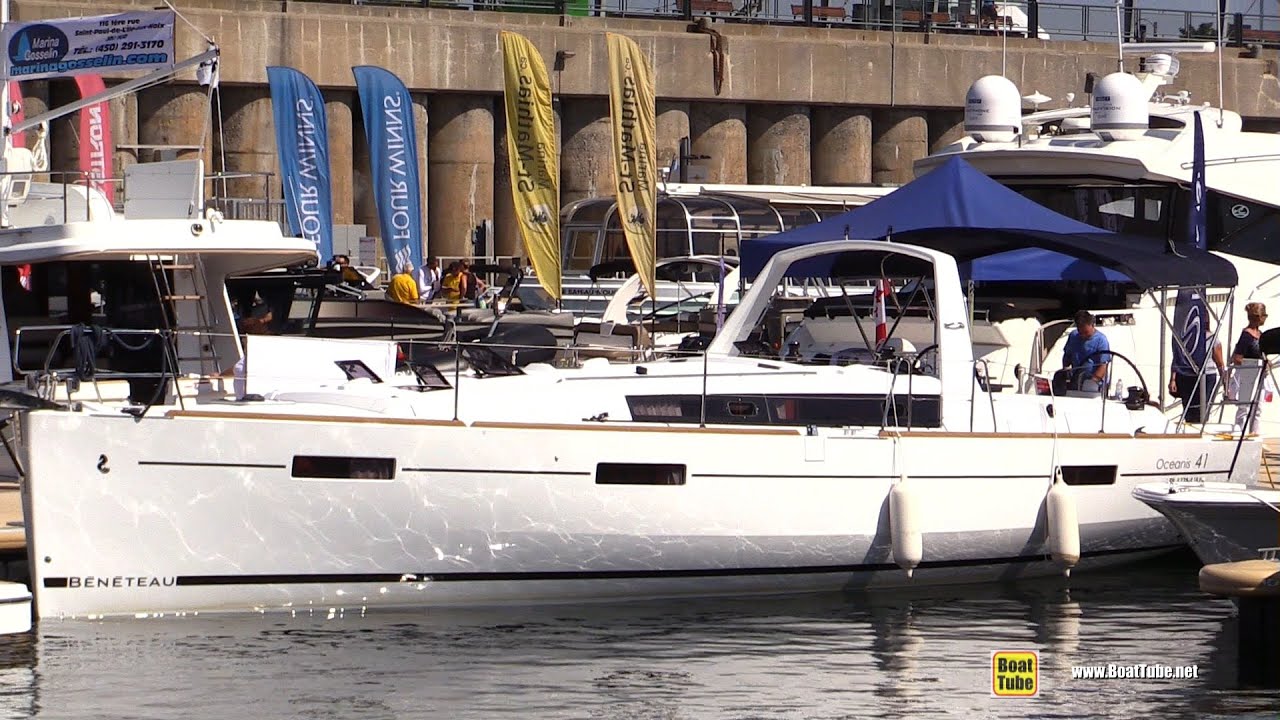 2015 Beneteau Oceanis 41 Sailing Yacht - Walkaround - 2015 Montreal In Water Boat Show
