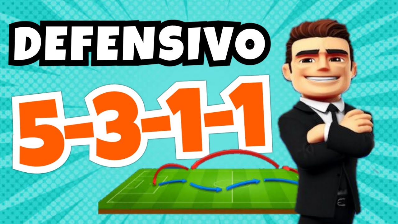 MELHOR TÁTICA 5311 DEFENSIVA PARA VENCER TIMES FORTES NO OSM 2022