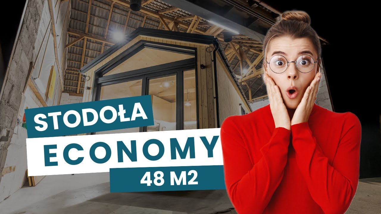 Dom mobilny Stodoła 48 ECONOMY – wygląda na drogi, a kosztuje mniej!