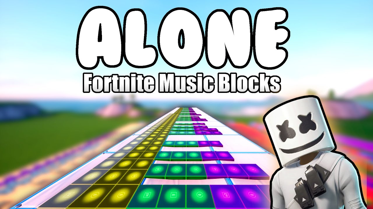 Marshmello - Alone (Full Version) - Fortnite Music Blocks