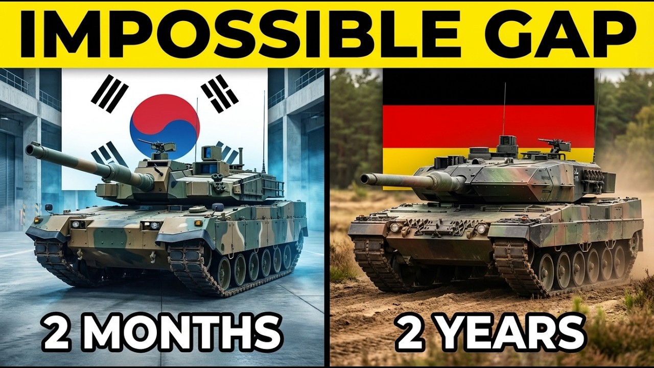 How Korea Delivers Weapons in 2 Months (While Germany Needs 2 Years)