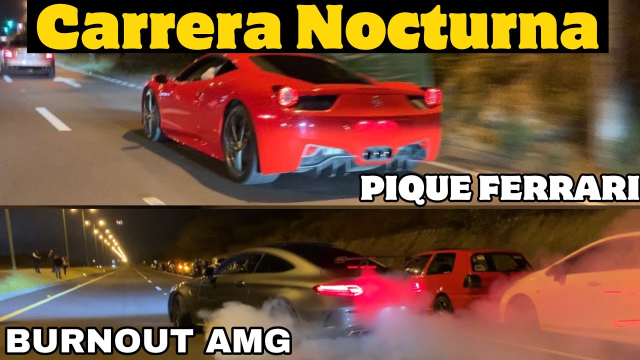 Así son las noches de MOTORES en ECUADOR 🇪🇨 #ferrari #porsche #bmw