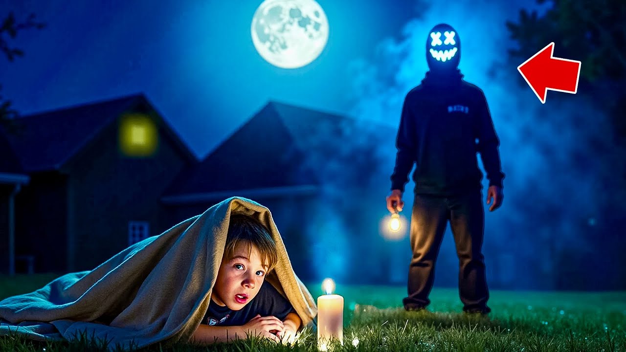 👁️Der Maskenmann ist zurück!! 24 Stunden Outdoor Challenge 😱
