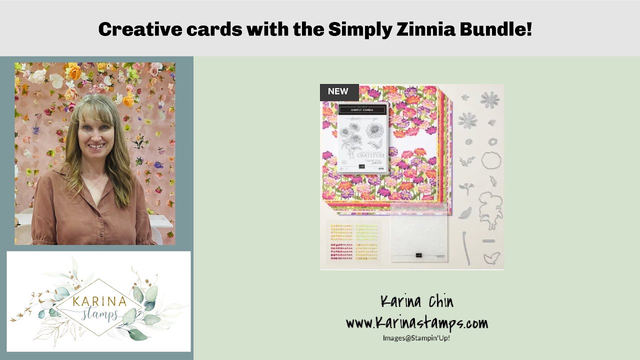 Creative Cards with the Simply Zinnia Bundle Online Exclusive