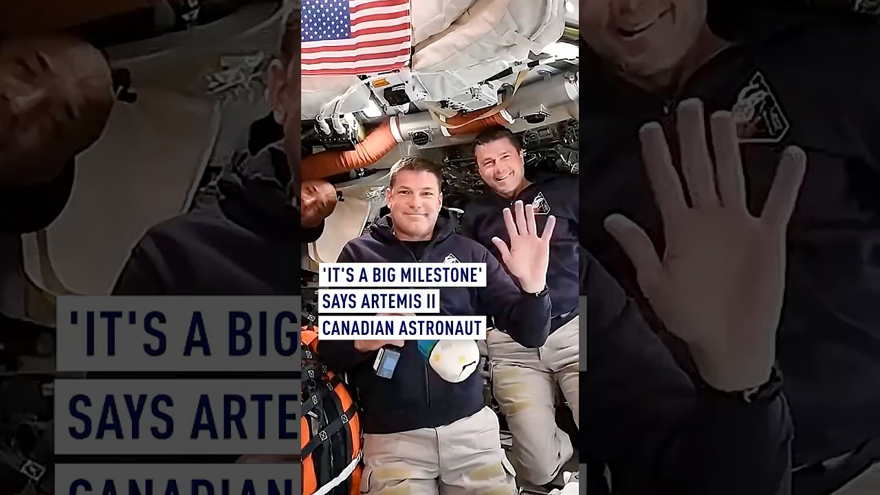 &lsquo;This is big milestone&rsquo; says Artemis II Canadian astronaut Jeremy Hansen