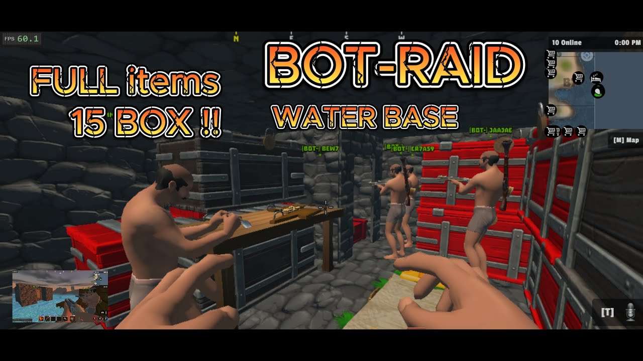 Tribals.io BAK5 RAID with BOT- CLAN | bew7 jajae cr7as9 มีนนะจ๊ะ EP.4
