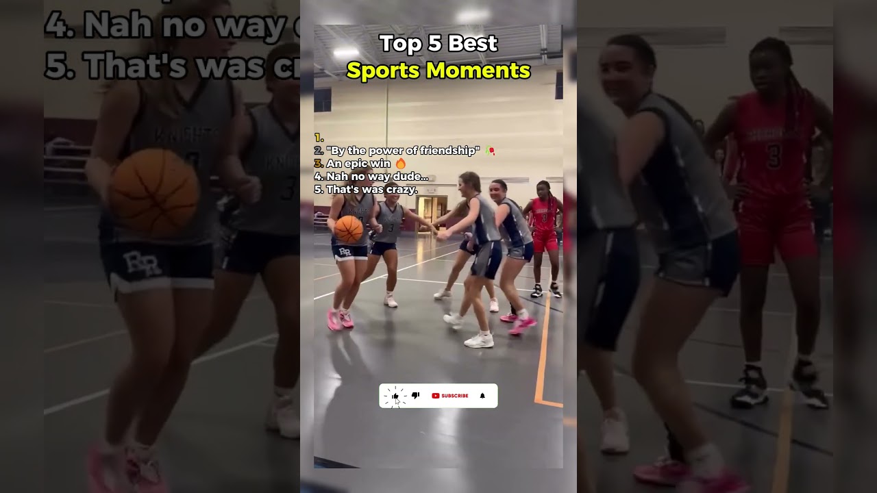 Top 5 Best Sports Moments 🏈 