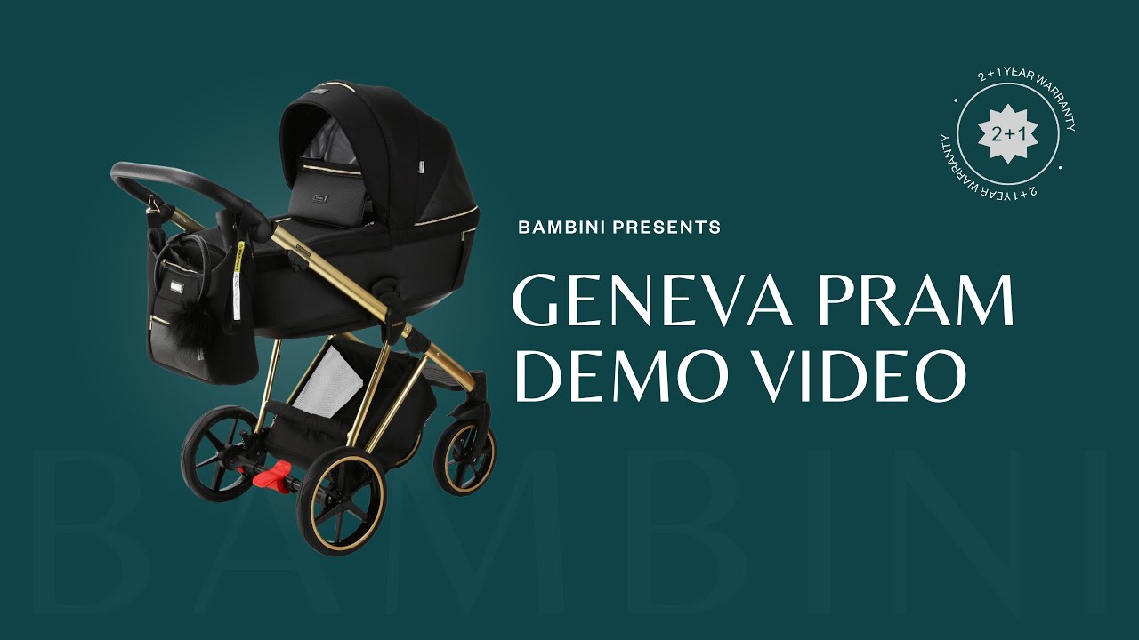 Bambini GENEVA Pram Demonstration