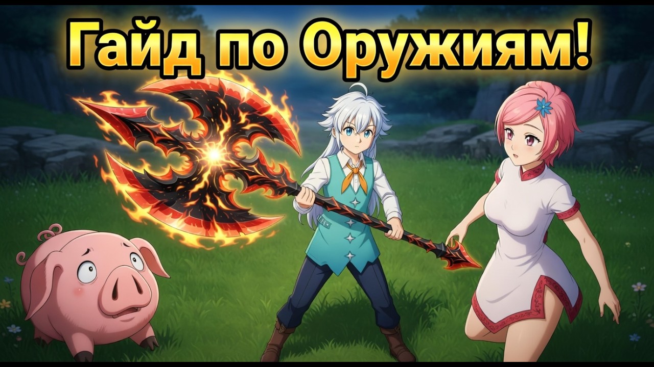 Лучший Гайд по Оружиям в Игре Seven Deadly Sins: Origin