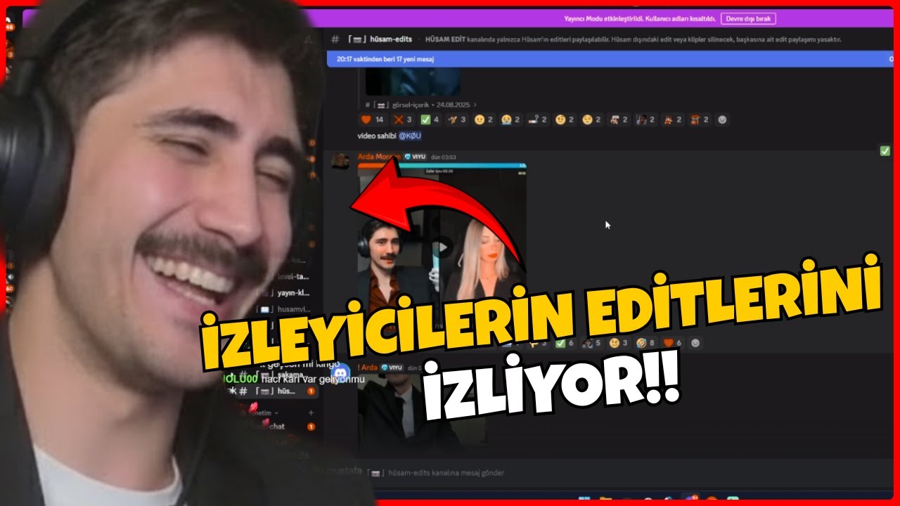 husamviyuviyu, İZLEYİCİLERİN YAPTIĞI EDİTLERİ İZLİYOR!!