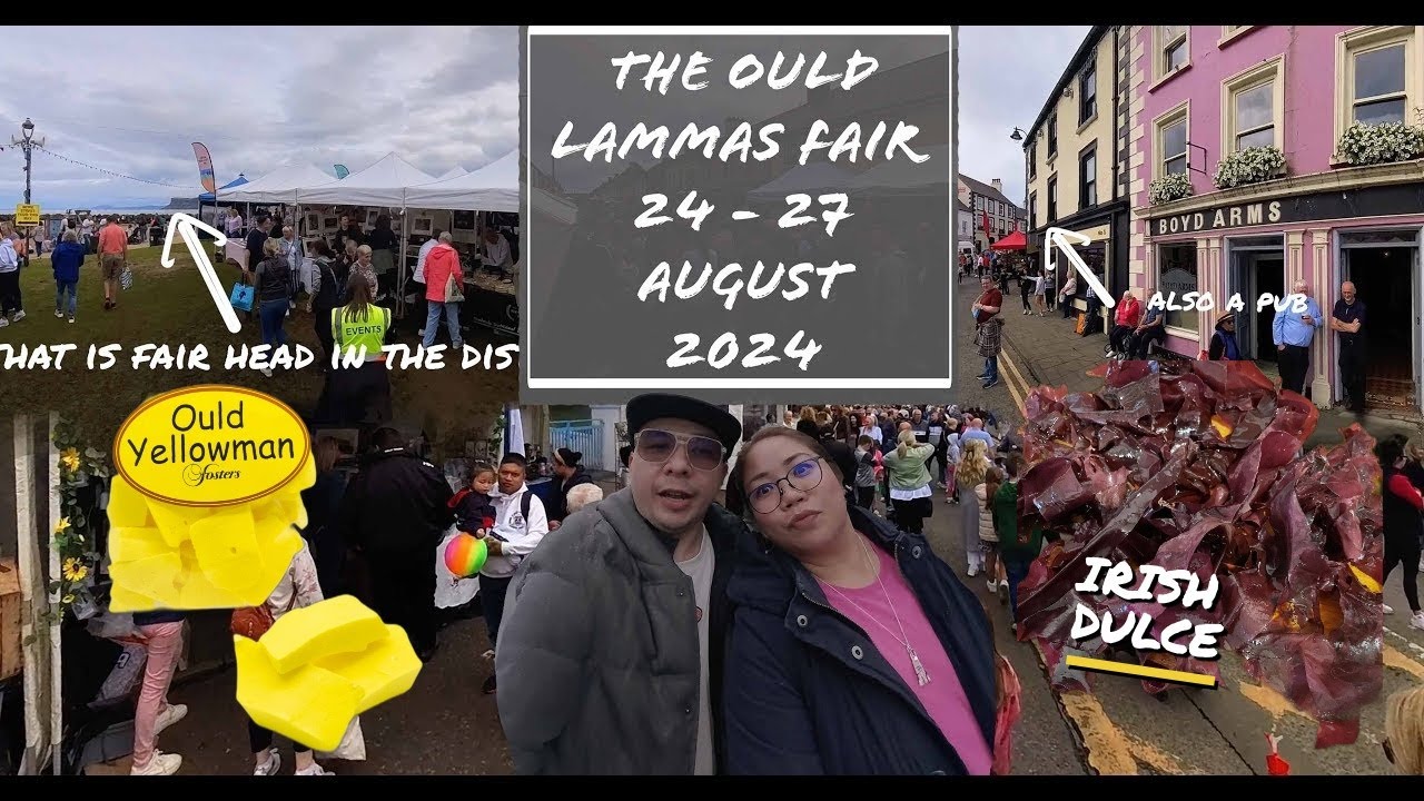 The Fair You've Never Heard Of: A Tour of The Ould Lammas Fair, 2024 and Town of Ballycastle.