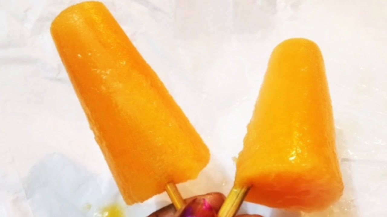 2 minute me Orange Kulfi Banaye