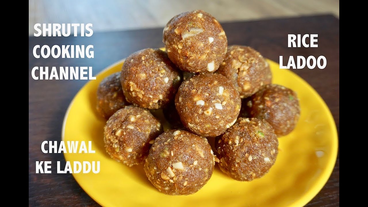 brown rice ladoo recipe | chawal ke laddu | akki unde | ghee free rice ladoo | healthy recipe