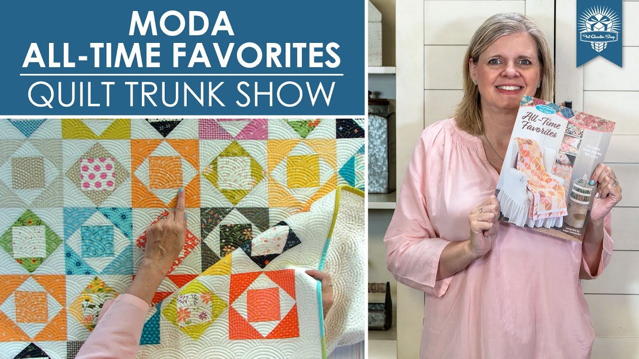 Quilts from the ⭐All Stars! All-Time Favorites Quilt Book Trunk Show | Fat Quarter Shop
