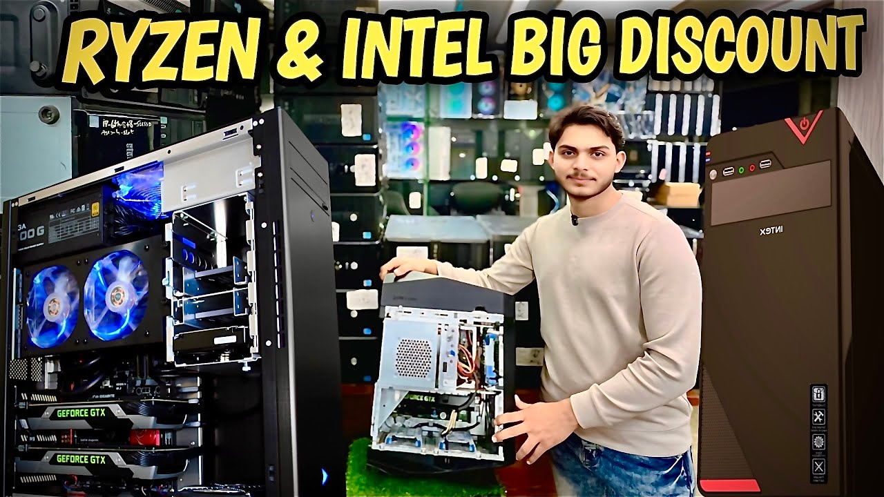 Intel & Ryzen Gaming pc 2026 | Intel Gaming pc | Gigabit | Asus