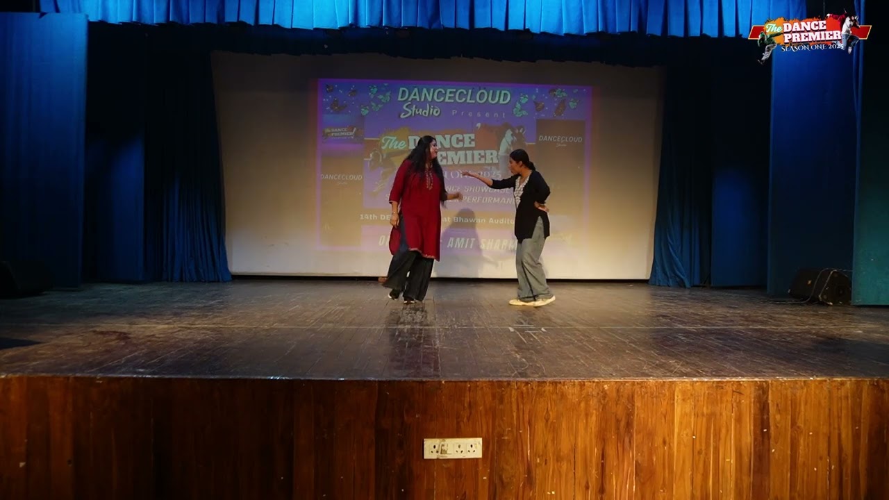 Palak & Sakshi - Bollywood Showcase | The Dance Premier 1 - 2025 | Annual Show | Dancecloud Studio