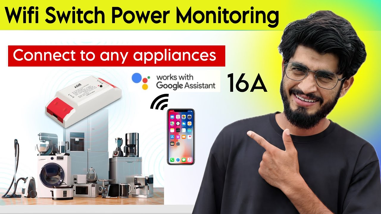 AZIOT 16 Amp WiFi Switch || Aziot WiFi + BLE Smart Circuit Breaker - 16Amp, Compatible with Alexa