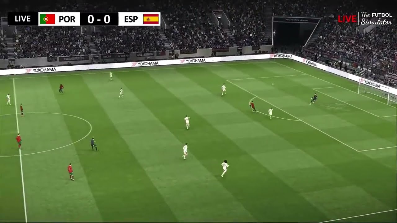 Portugal vs Spain | FIFA World Cup 2026 I Full Match Streaming | Video Game Simulation