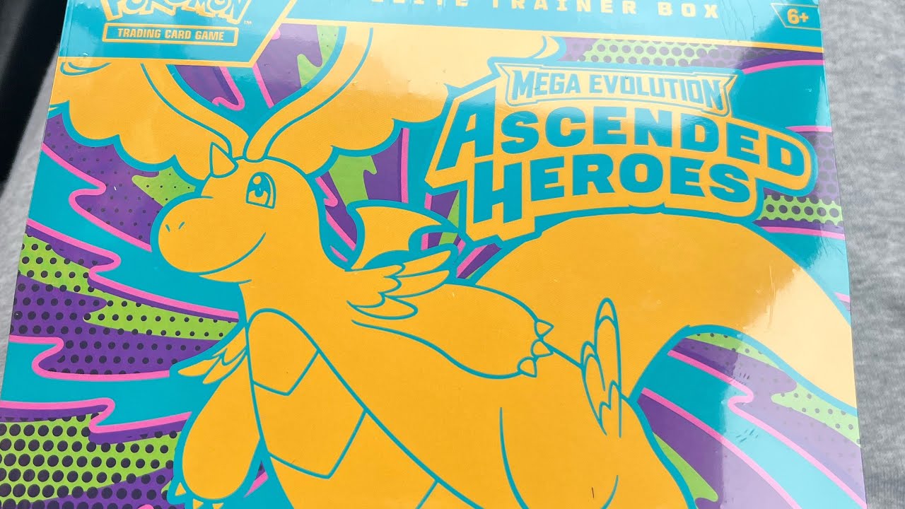 Opening an ascended heroes elite trainer box! 