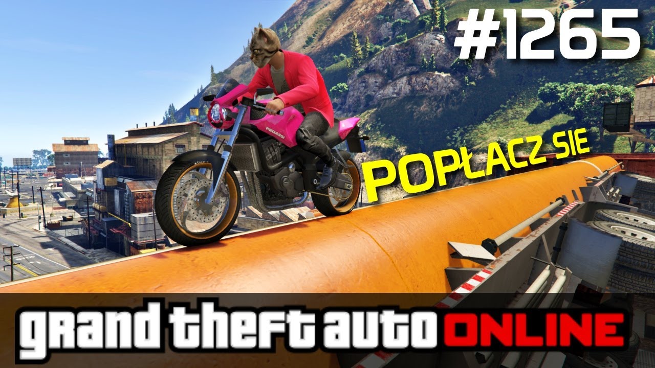 GTA 5 PC Online Po Polsku [#1265] POPŁACZ się Skie - SKILL! /z Bertbert & Skie