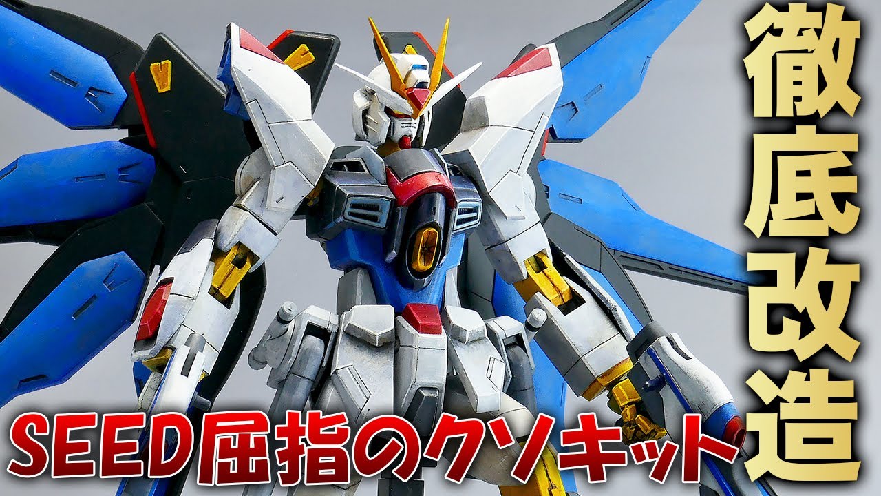これだけはやめとけ！20年前のストライクフリーダムを徹底改造【SEED FREEDOM】公開記念！
