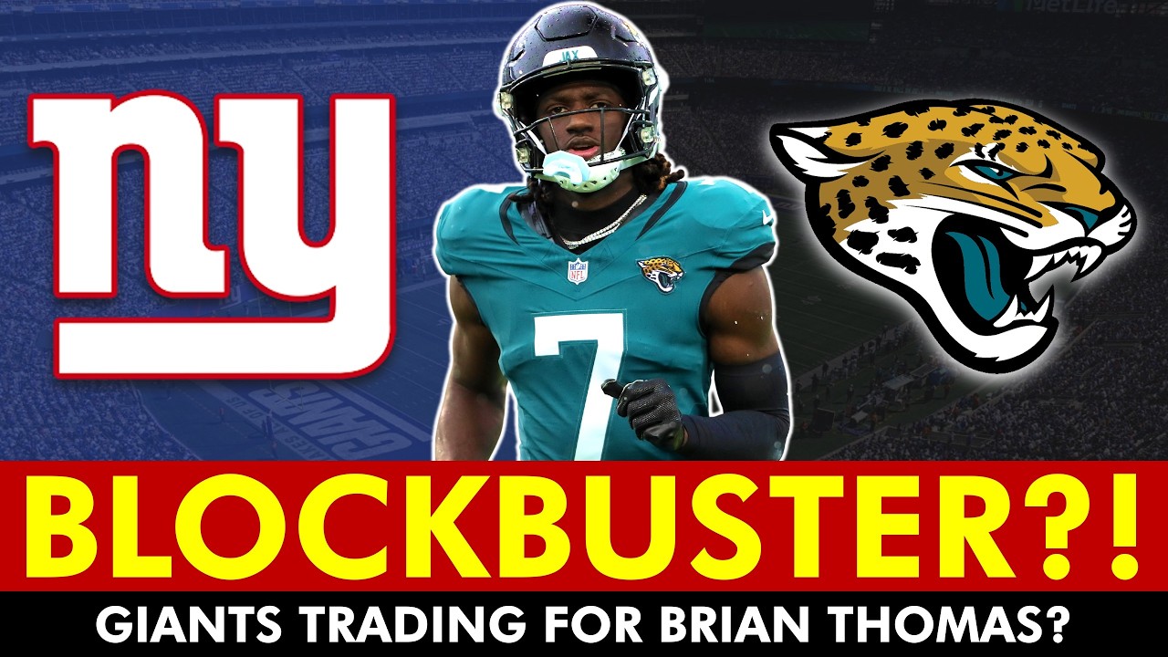 🚨MAJOR Giants Rumors on Brian Thomas Jr.  + Giants Sign A Kicker In NFL Free Agency
