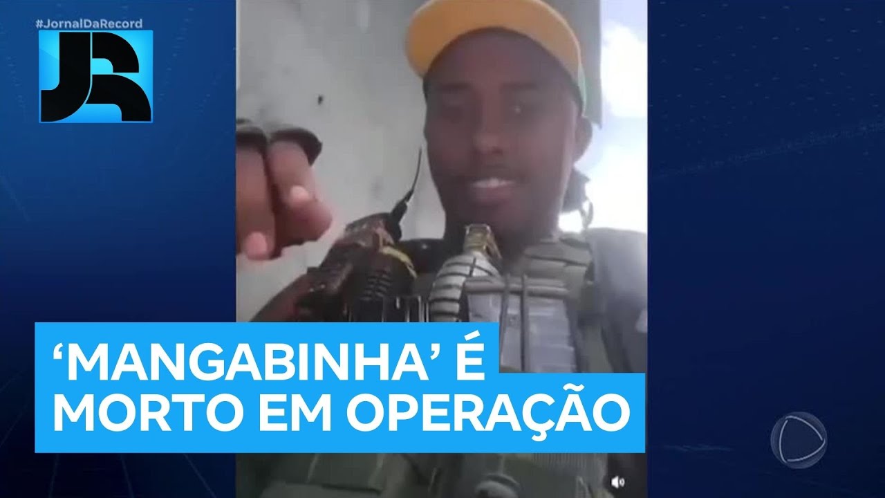 'Mangabinha', um dos criminosos mais procurados do Rio, &eacute; morto em opera&ccedil;&atilde;o policial