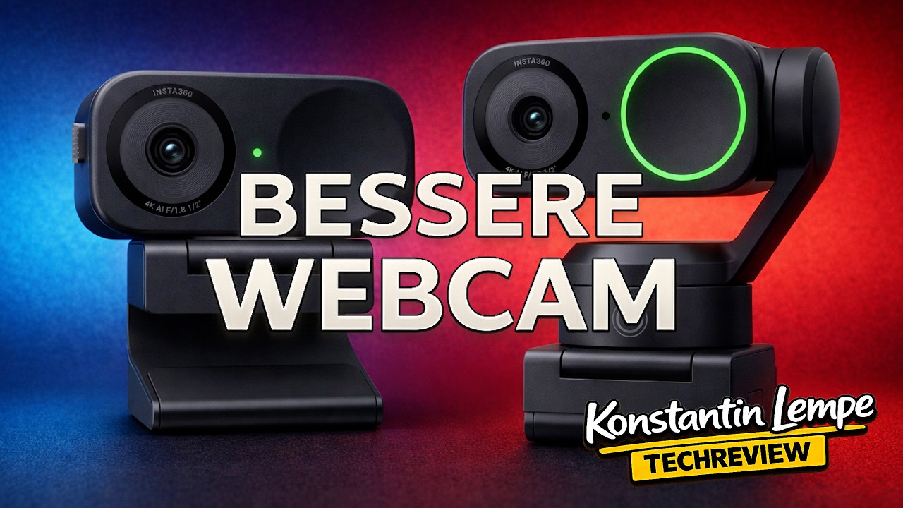 Neue -inst360 4K Webcams auf  DSLR-Niveau!?!
