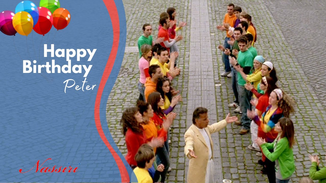 Happy Birthday Peter - Nassiri