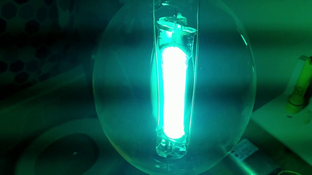 1000 Watt HID Mercury vapor lamp test