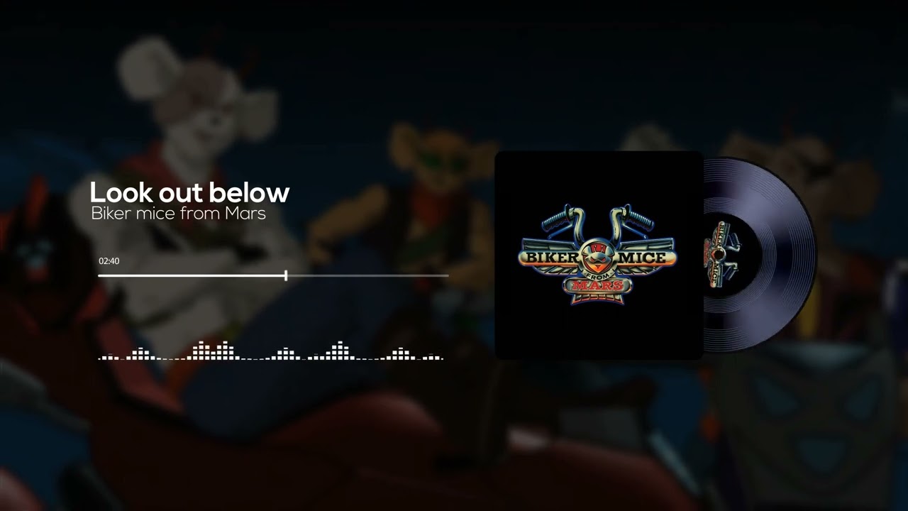 Biker mice from Mars - Look out below