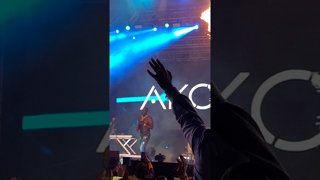 Akon Right Now (Na Na Na) and Beautiful (live) On Music Festival SP