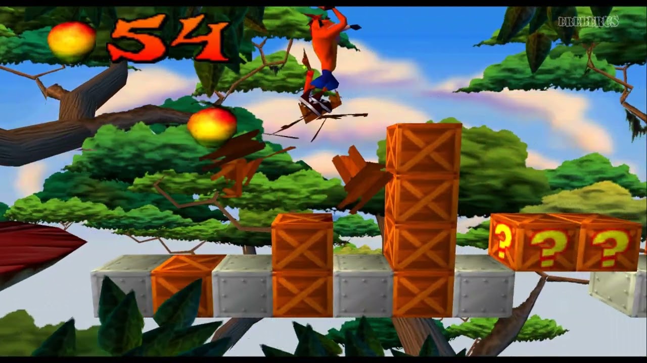 Crash Bandicoot ( Psx ) Gameplay Pt-2
