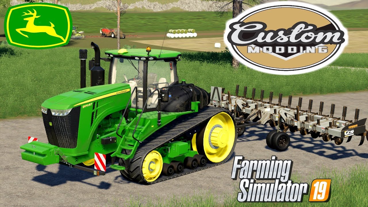 Farming Simulator 19 Mod Video Review CM John Deere 9RT