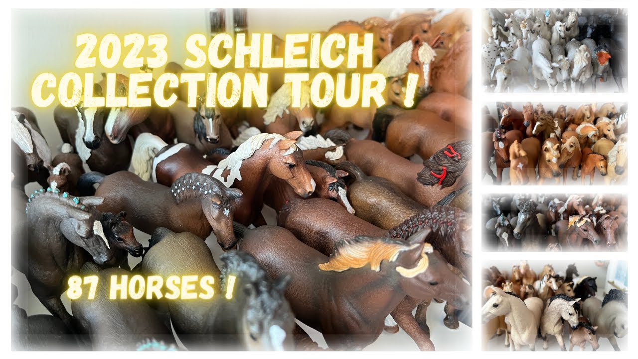 ✨2023 Schleich Collection Tour✨ - August || 💖86 horses !💖 || Grayci Grayci