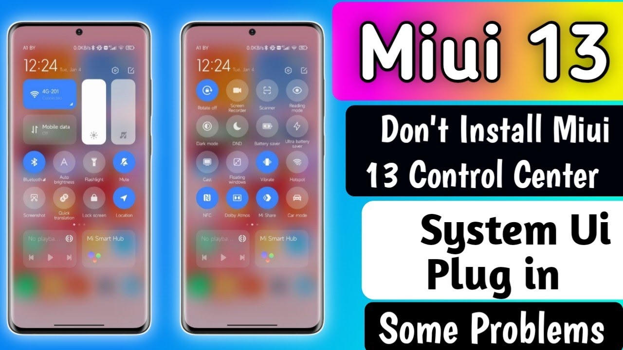 Please Don't Install Miui 13 Control in Xiaomi , Redmi, Poco Devices | System Ui Plug in apk