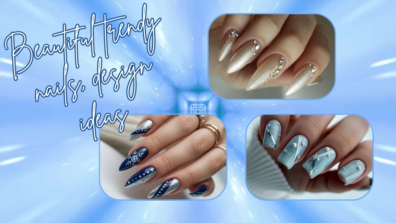Beautiful trendy nails, design ideas #nails #nailsideas #nailart #naildesign #nailgelart