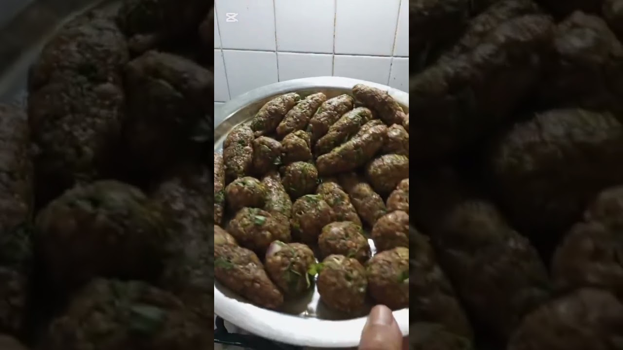 أحلى صينية كفتة وسجق 