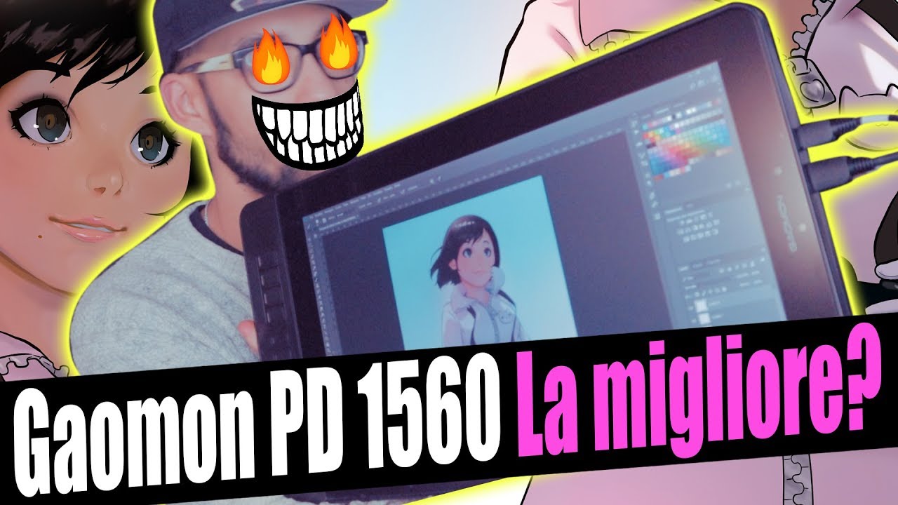La Migliore Tavoletta a SCHERMO a basso costo? - Gaomon PD 1560