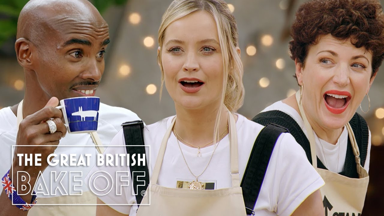 Самые смешные моменты с Celeb Bake Off 2022 с участием сэра Мо Фараха, Лоры Уитмор, Эда Гэмбла и ...