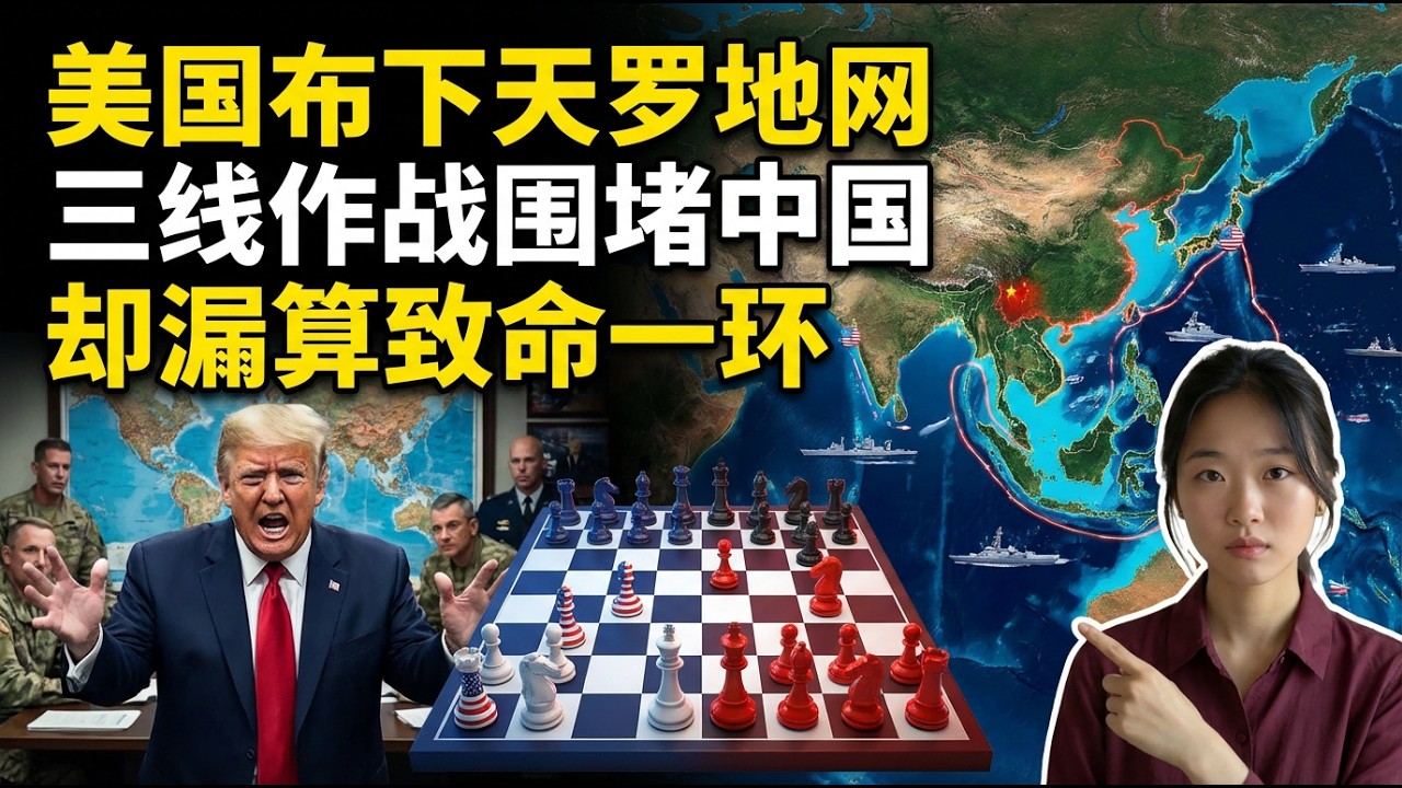 【深度剖析】美國霸權最後的掙扎，圍堵中國計劃全曝光，背後的水有點深！