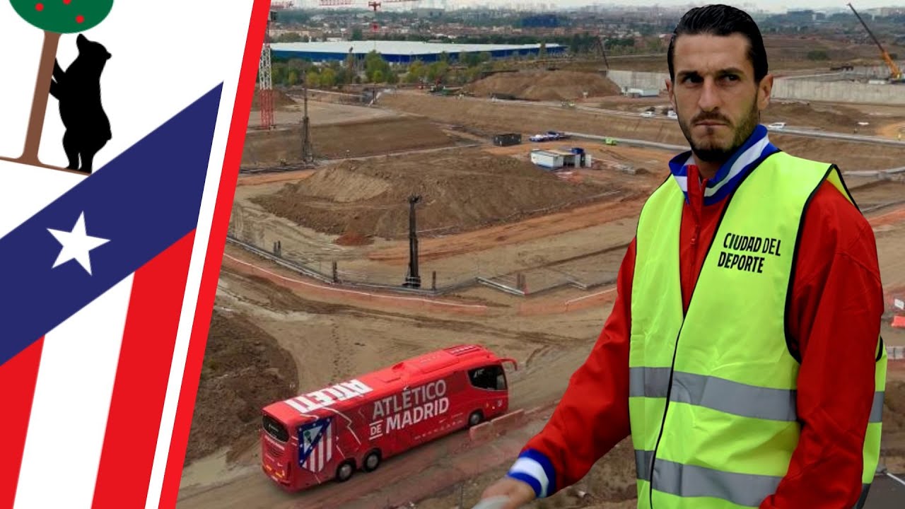 🏟️ LA FUTURA CIUDAD DEL DEPORTE del ATL&Eacute;TICO DE MADRID 🔴⚪