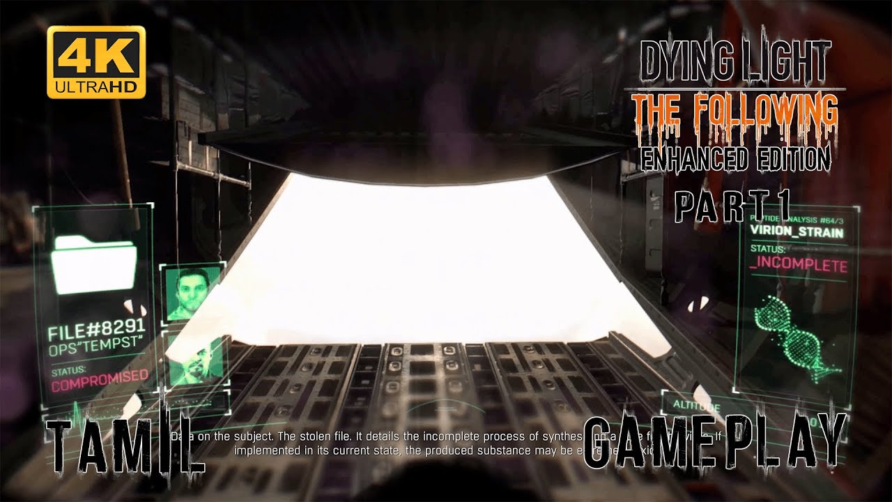 Dying Light : Enhanced Edition Gameplay  Part 1 Tamil Commentary