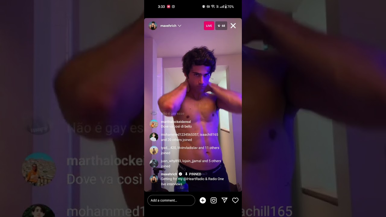 Max Ehrich Live Part 2