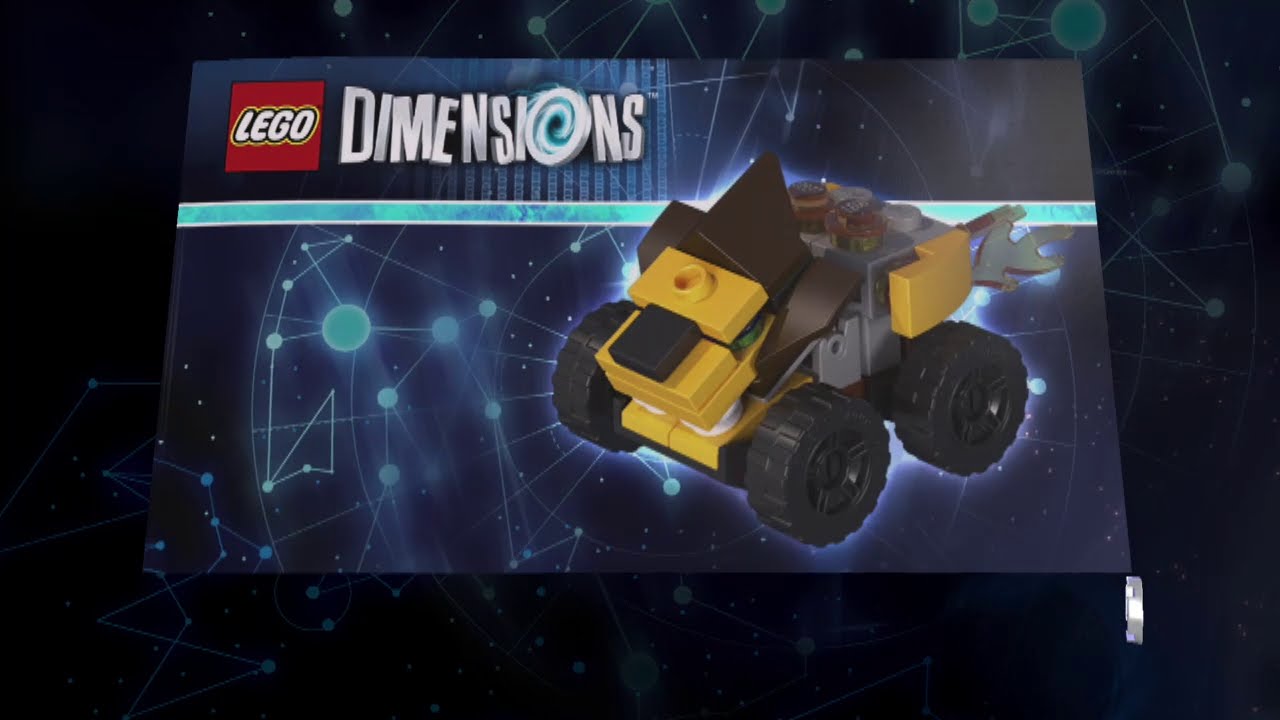 Lego Dimensions Laval Instructions - Mighty Lion Raider, Lion Blazer, Fire Lion