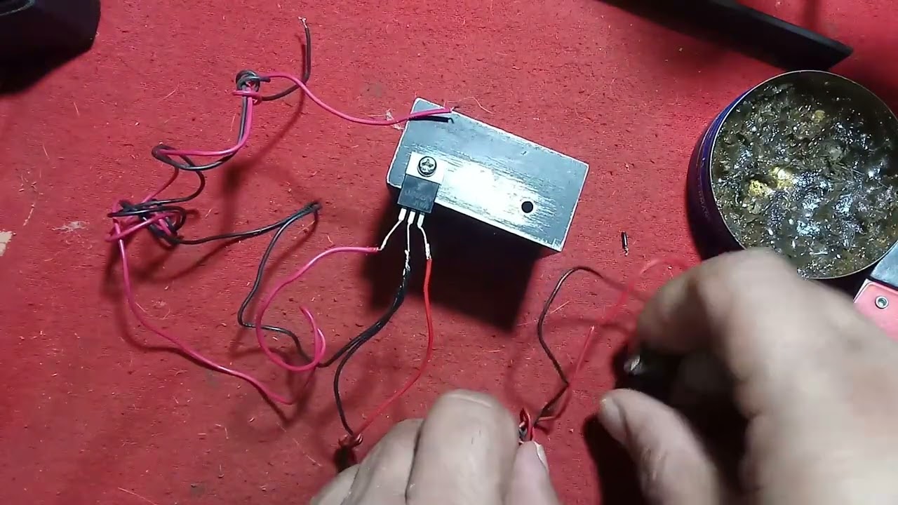 Como hacer un cargador casero para celular de 12v a 5v
