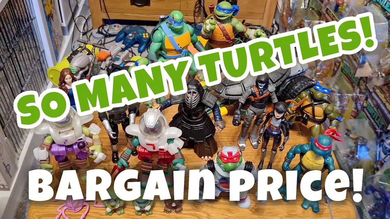 MASSIVE TMNT TOY BUNDLE!